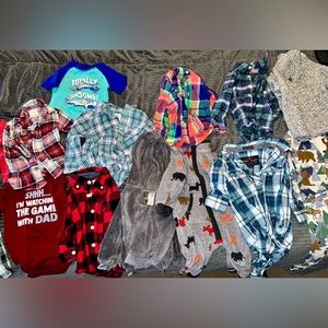 Bundle/lot (15) of winter boy lot 9-12M